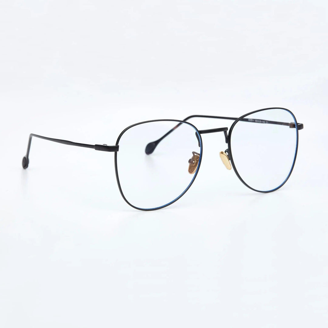 Brooklyn Blue Light Briller i Metalsort#farve_metalsort